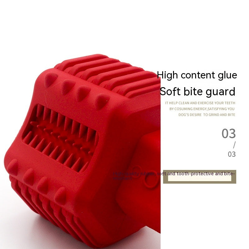 Jouet pour Chien en Caoutchouc, Jouet Molaire Interactif et Durable, Distributeur de Nourriture Lent pour Chiot