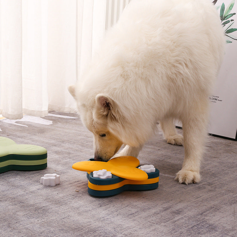 Dog Puzzle Toys Slow Feeder Interactive Increase Puppy IQ Food Dispenser Slowly Eating NonSlip Bowl Pet Cat Dogs Training Game