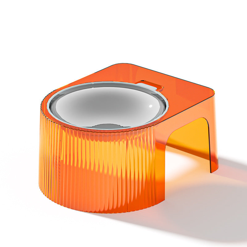 Gamelle Créative Simple en Acier Inoxydable pour Chat