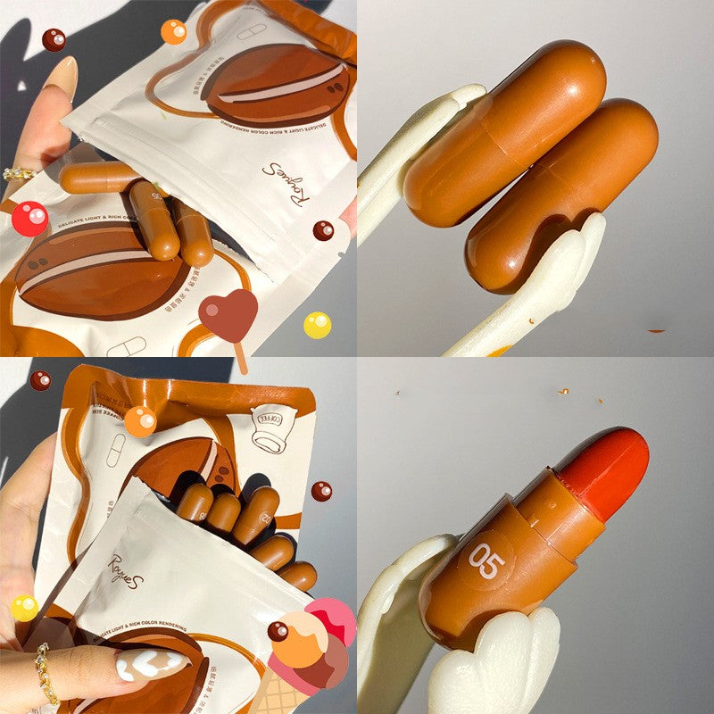 Ensemble d'échantillons de mini rouges à lèvres capsule