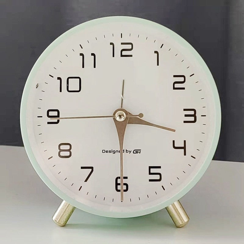 Mute Alarm Clock Large Digital Simple Luminous Bedside Students Use