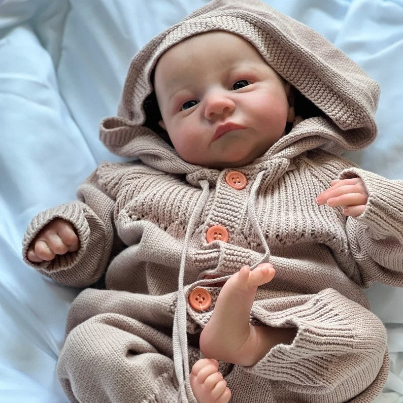 49 cm Poupée Reborn Bébé de Simulation