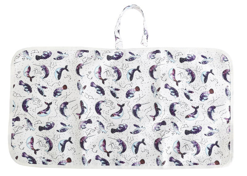 Foldable washable diaper bag