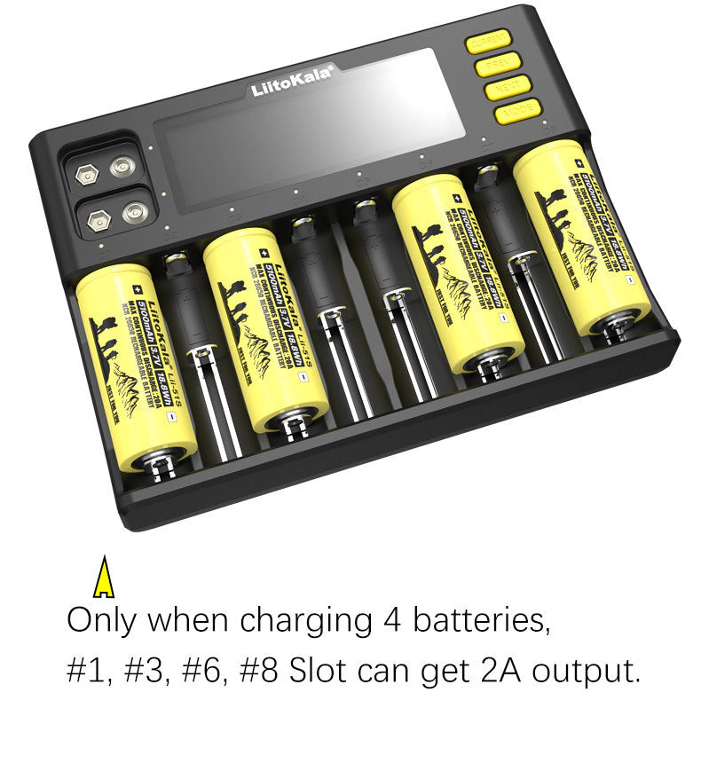 Lithium Ion 3.7V NiMH 1.2V LiFePO4 3.2V Charger Car Charger