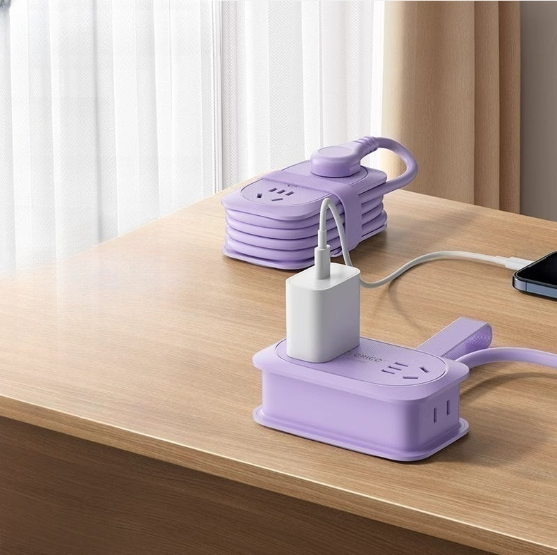 Portable Pocket Power Strip Multi-plug Converter