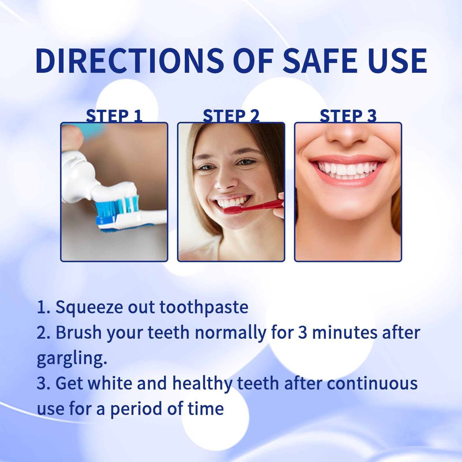 Dentifrice Anticaries Nettoyage Buccal Jaunissement Dentaire Carie Soin Dentaire Fixation Gencives Soin Dentaire Haleine