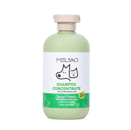Shampooing Doux Bain d'Avoine pour Animaux de Compagnie
