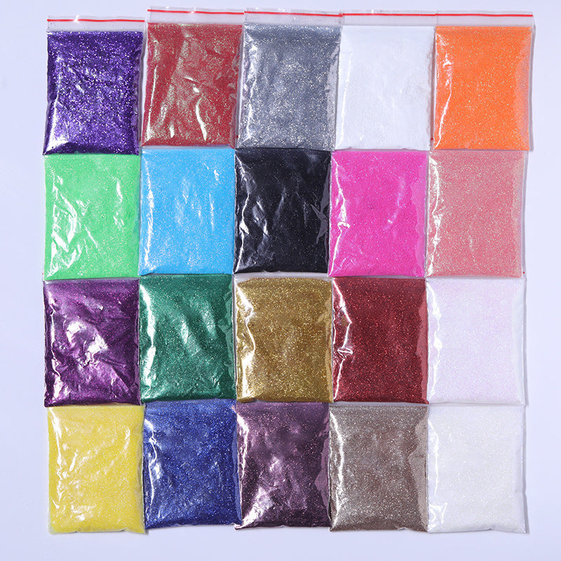 Poudre à Ongles Sirène Aurore Effet Paillettes