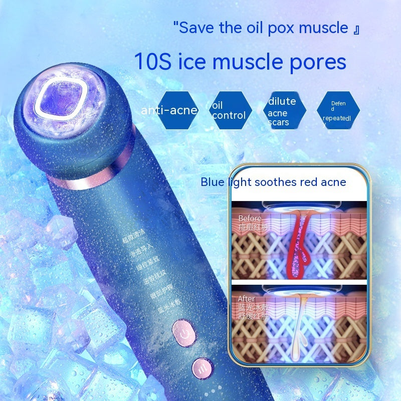 Instrument de beauté du visage intelligent à microcourant pour la maison, massage facial, nettoyage, lifting et raffermissement.
