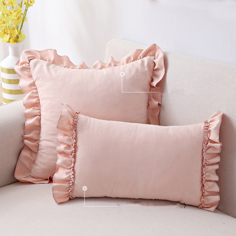 Taie d'oreiller petit coussin Taie d'oreiller suède pour canapé de chevet