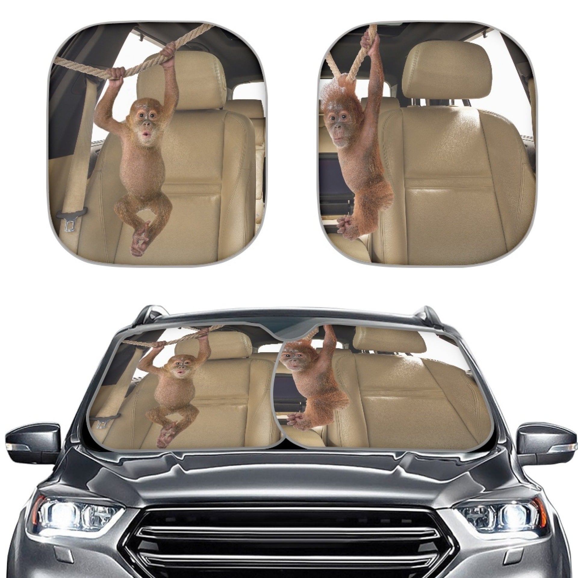 Pare-soleil de voiture protection solaire et isolation thermique