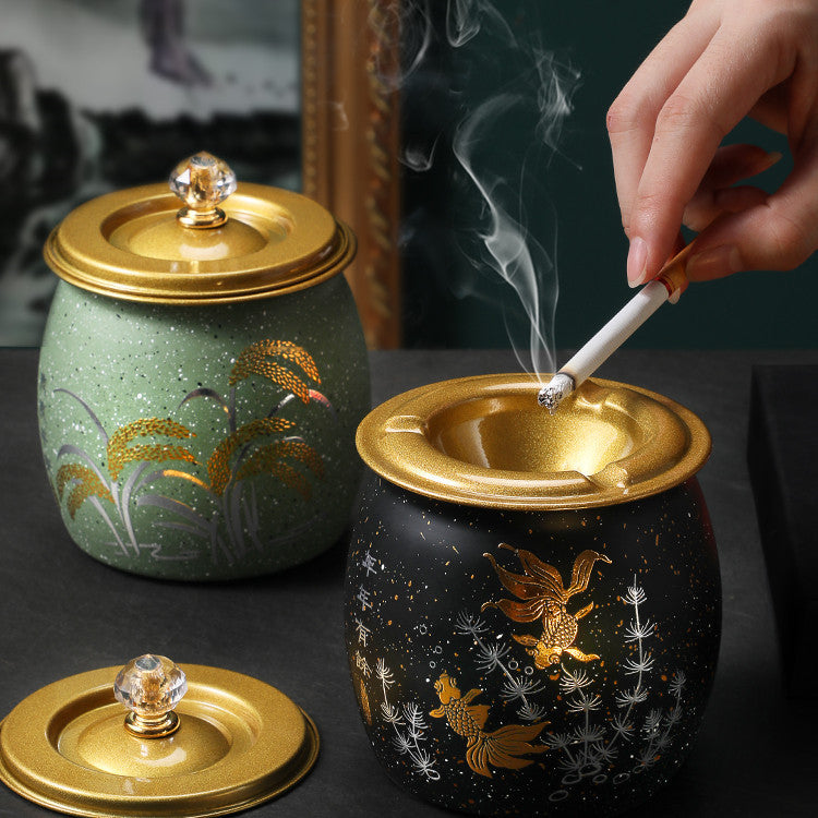 Creative Stainless Steel Ashtray