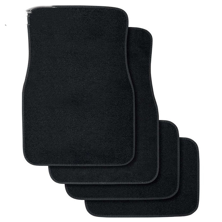 Jeu complet de tapis de sol antidérapants en velours pour voiture