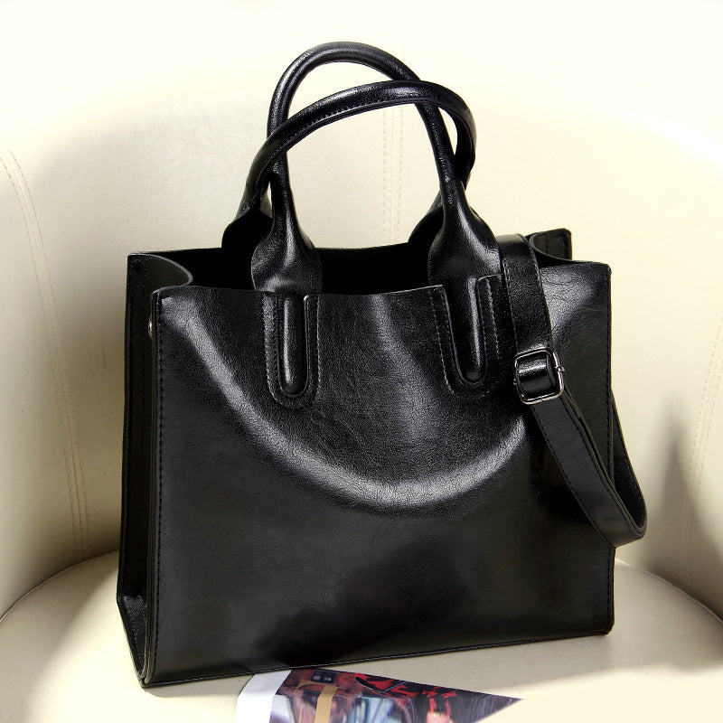 Nouveau sac à main de style européen, sac à bandoulière pour femme d'affaires