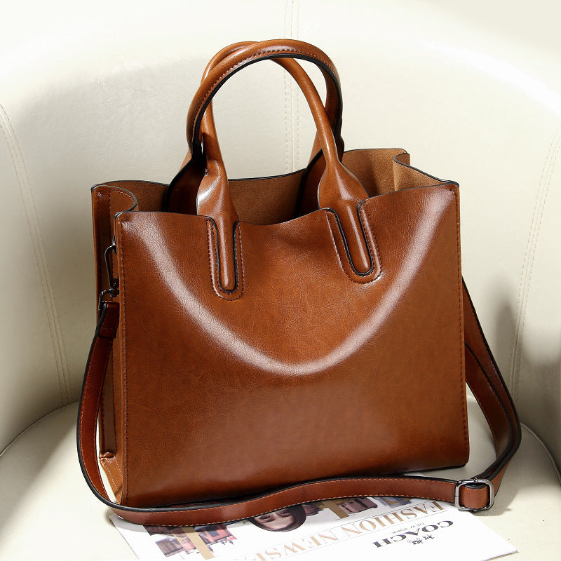 Nouveau sac à main de style européen, sac à bandoulière pour femme d'affaires