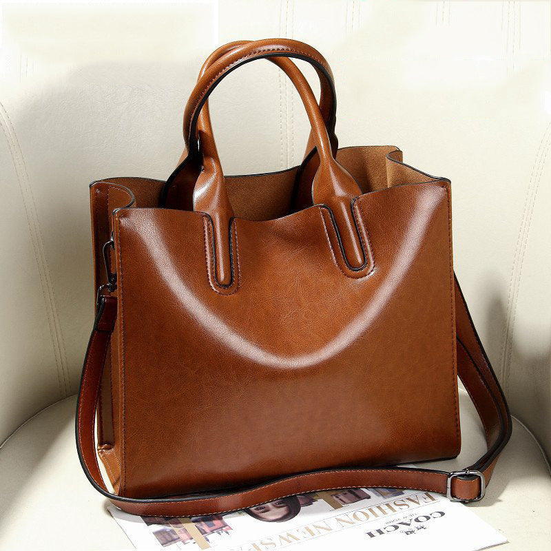 Nouveau sac à main de style européen, sac à bandoulière pour femme d'affaires