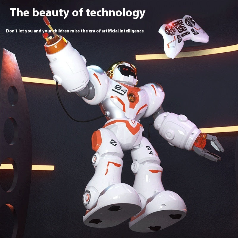 Intelligent Remote Control Robot For Mechanical Combat Police