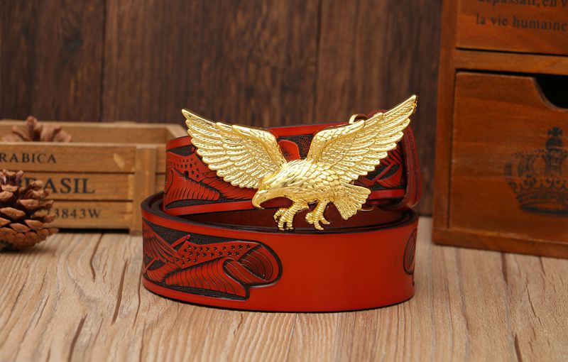 New Men's Top Leather Belt