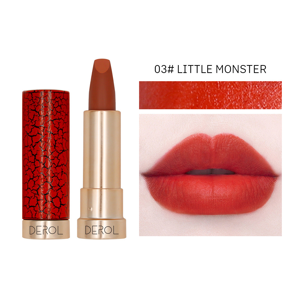 Rouge à Lèvres Mat Velouté Maquillage Imperméable et Hydratant