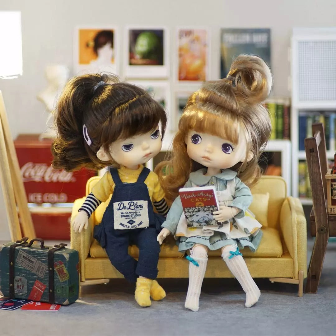 Girl Simple Rubber Joint Body Doll