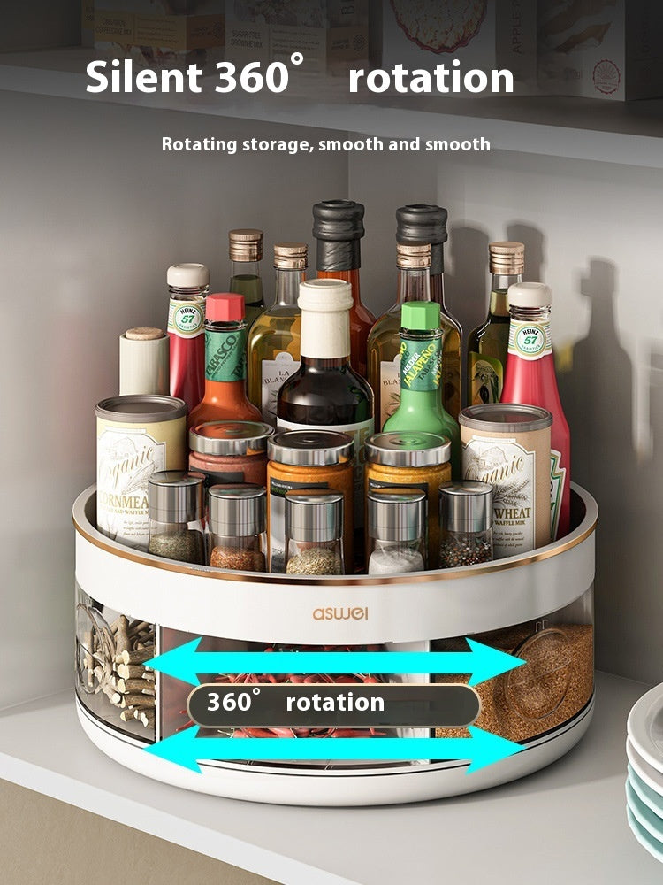 Table Rotating Seasoning Oil Salt Sauce Bottle