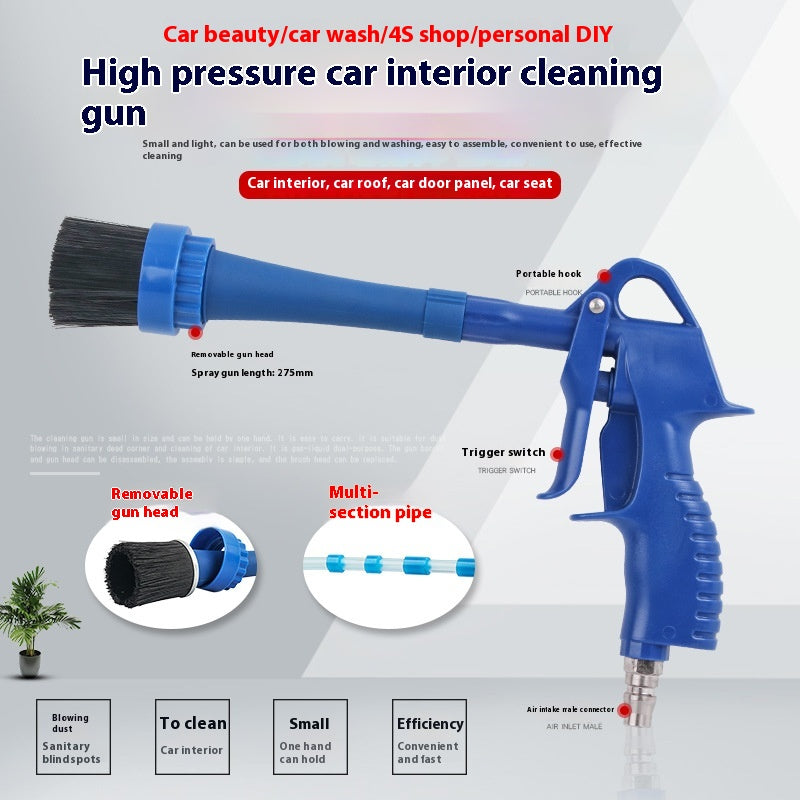 Pistolet de nettoyage haute pression pour intérieur de siège de voiture