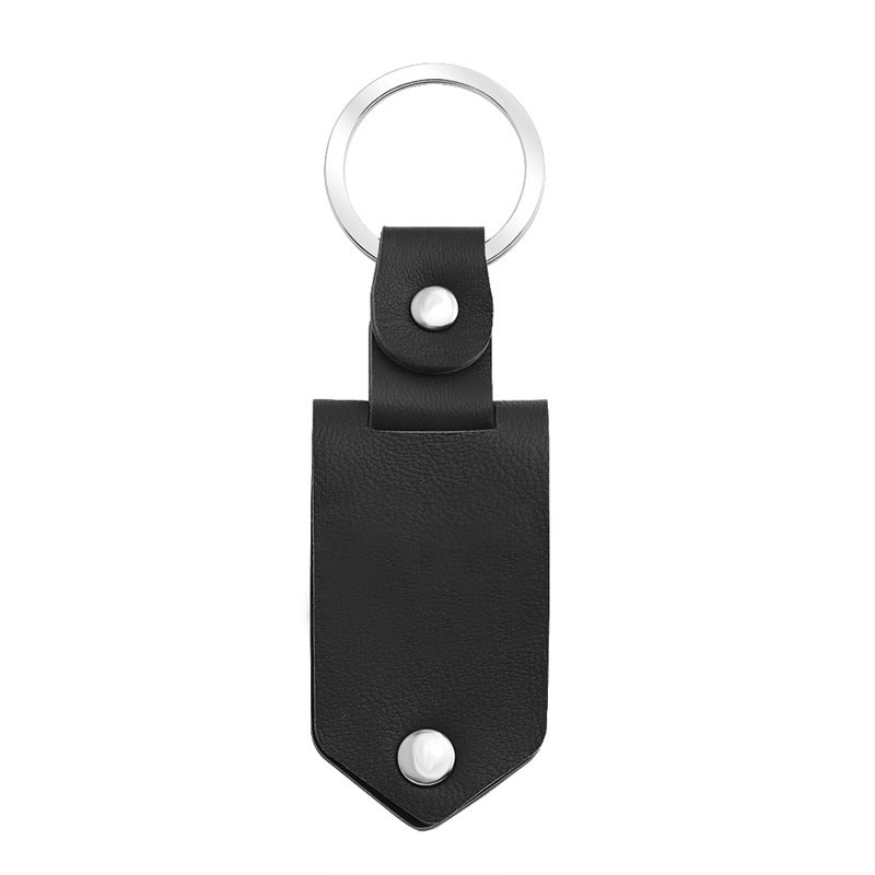 Porte-clés vierge à fermoir thermocollant DIY