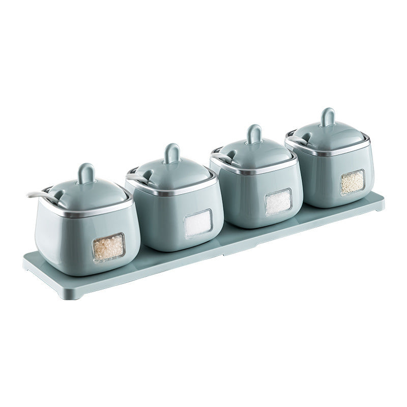 Nordic Light Luxury Plastic Seasoning Box Suit
