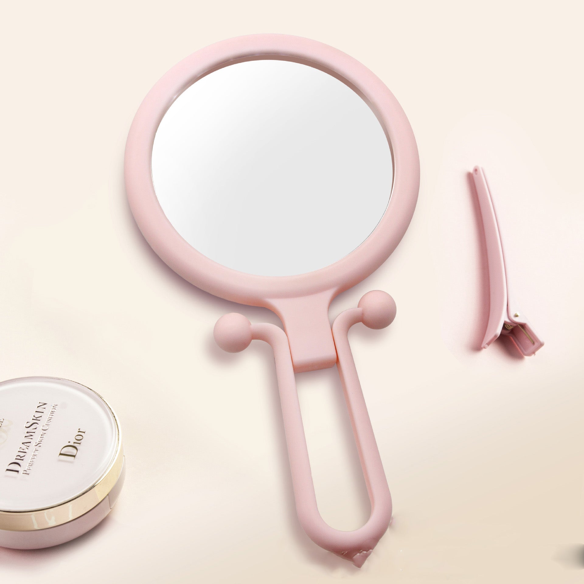 Creative Simple Folding Round Makeup Mirror