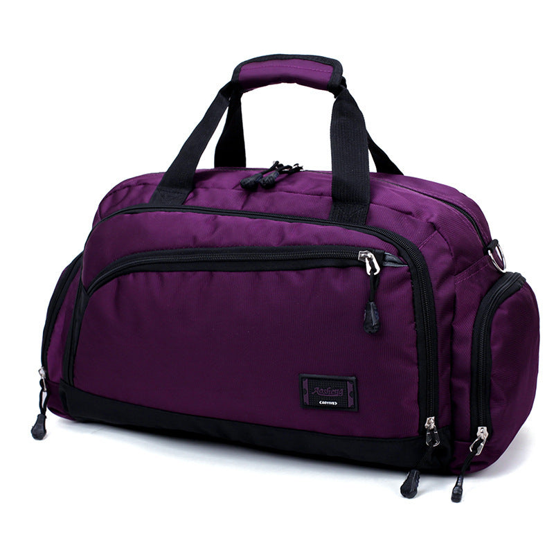 Cylinder portable travel bag
