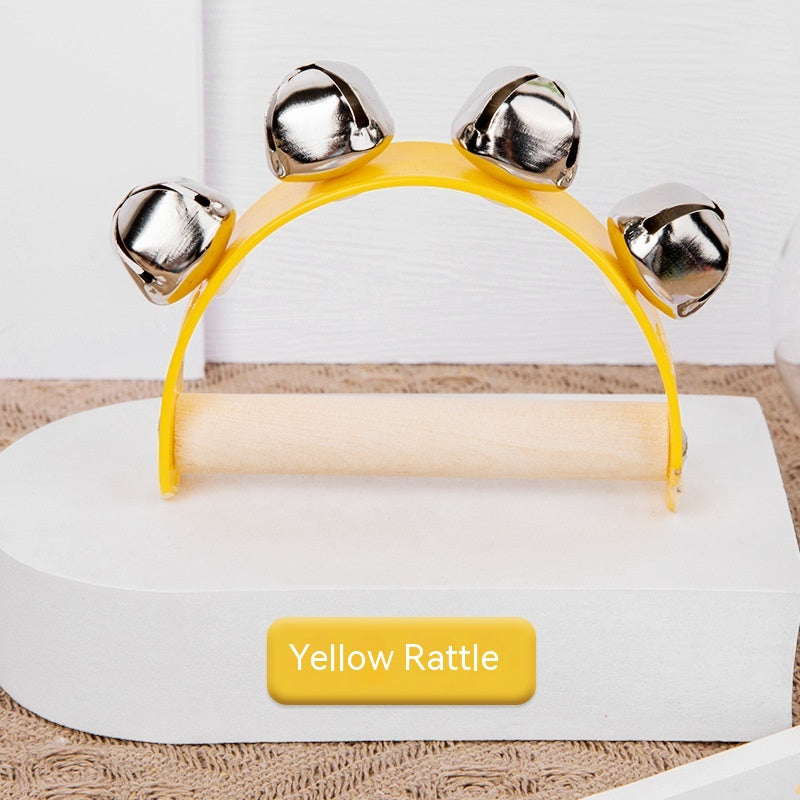 Wooden Semicircle Handbell Children's Musical Instrument Toy