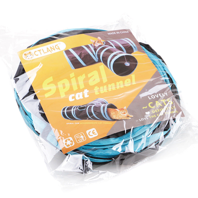 Tunnel pour animaux de compagnie pliable, tente pour chat et chien multi-voies, intérieur, 2 3 4 5 voies