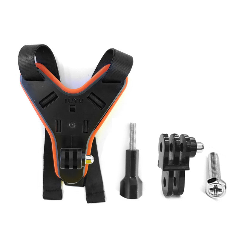 Gopro helmet brace chin brace