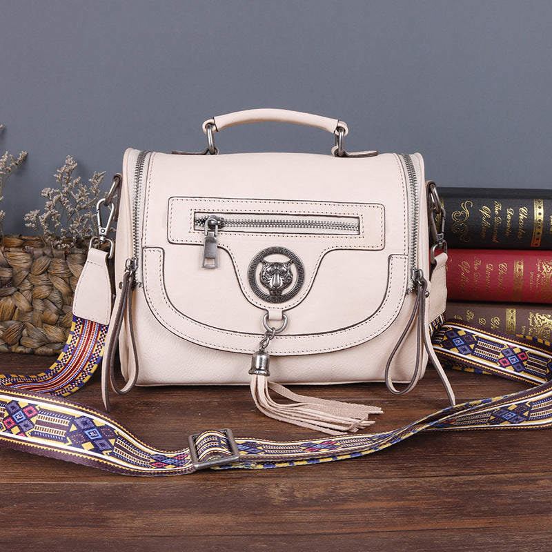 Tree Cream Skin Hand Rub Color Cross Handbag Lady