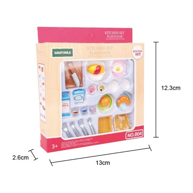 Miniature Model Kitchen Scene Play House Toy