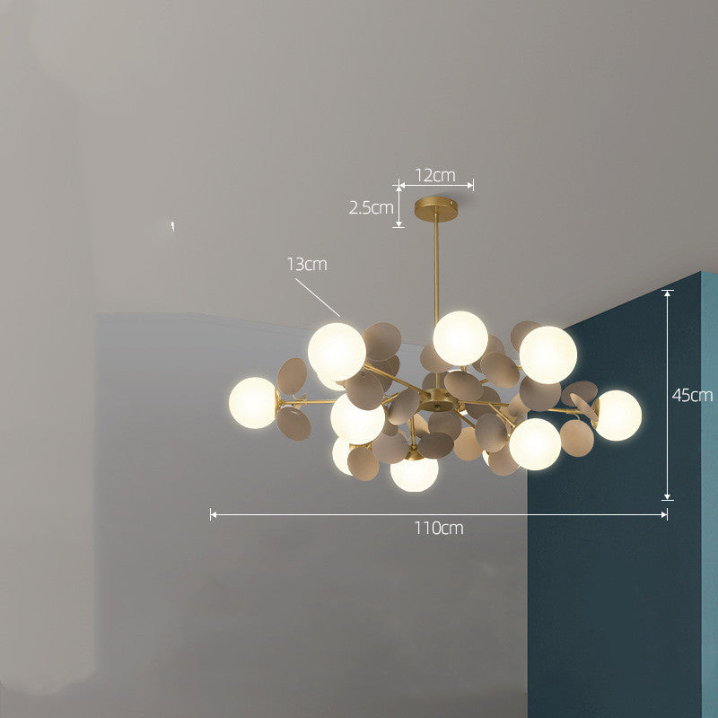 Lustre Nordique Moderne Minimaliste pour Salon et Chambre