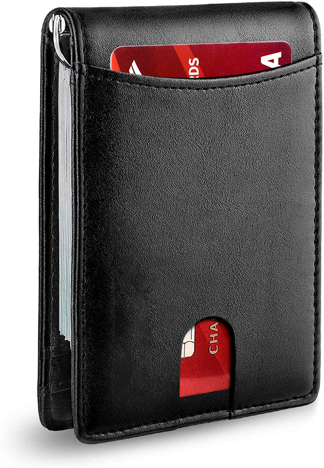 Genuine Leather Multi Card Antitheft Wallet