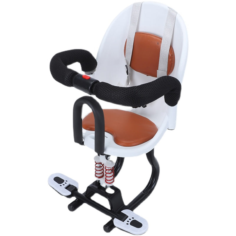 Asiento delantero de seguridad para patinete de batería para bebé