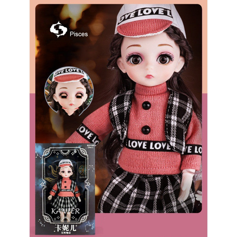 12 Constellation Large Doll Girl Simulation