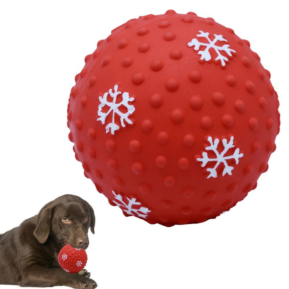 Jouets pour chiens Balles interactives pour chiots et chats, jouets à mâcher pour animaux de compagnie, jouets indestructibles pour le nettoyage des dents, balles flottantes pour piscine pour chiens de petite et moyenne taille