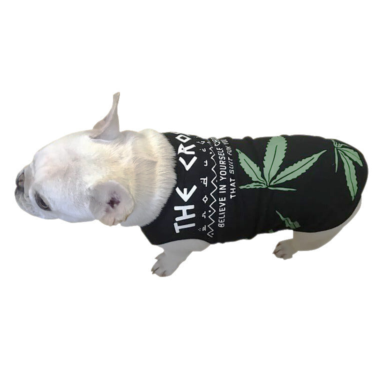 Tendance mode gilet de manteau pour chien de cowboy britannique pour animaux de compagnie