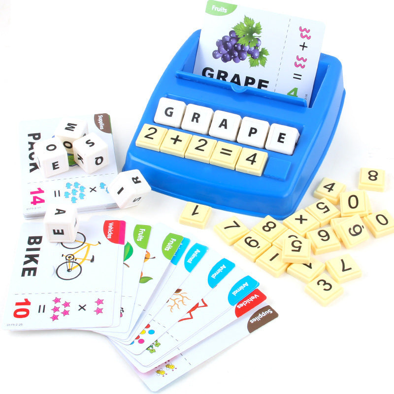 Jouets d'Éveil Éducatifs pour Apprendre les Chiffres et les Lettres - Jeu de Société