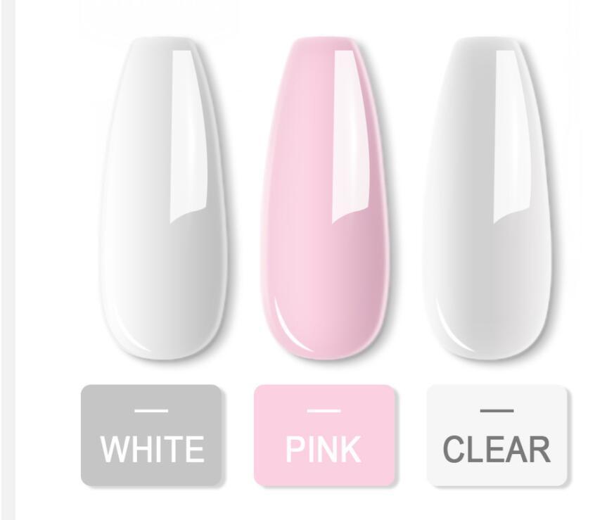 Kit liquide et poudre acrylique pour extension d'ongles