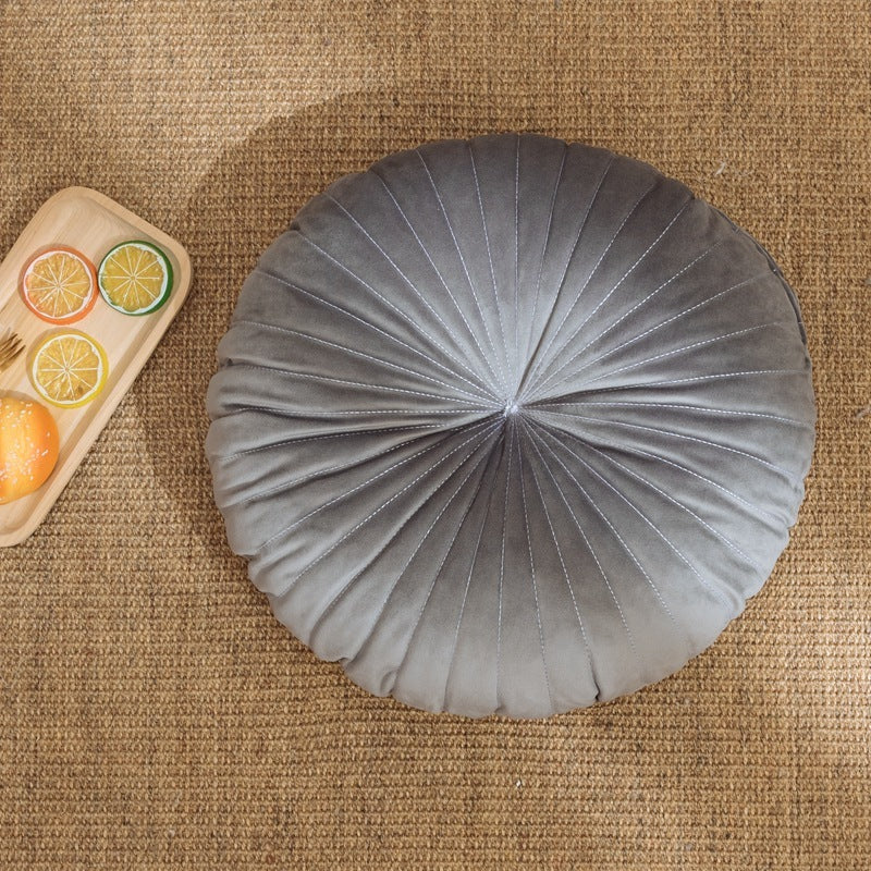 Nordic Ins Solid Color Velvet Pumpkin Pillow