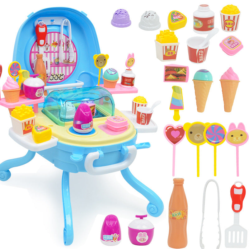 Simulation Dessert Station Children's Play House Toy Set