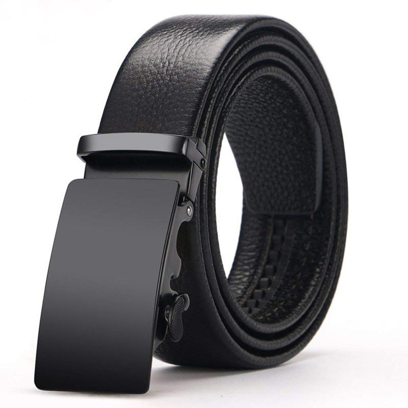 Leather Belt Men's First Layer