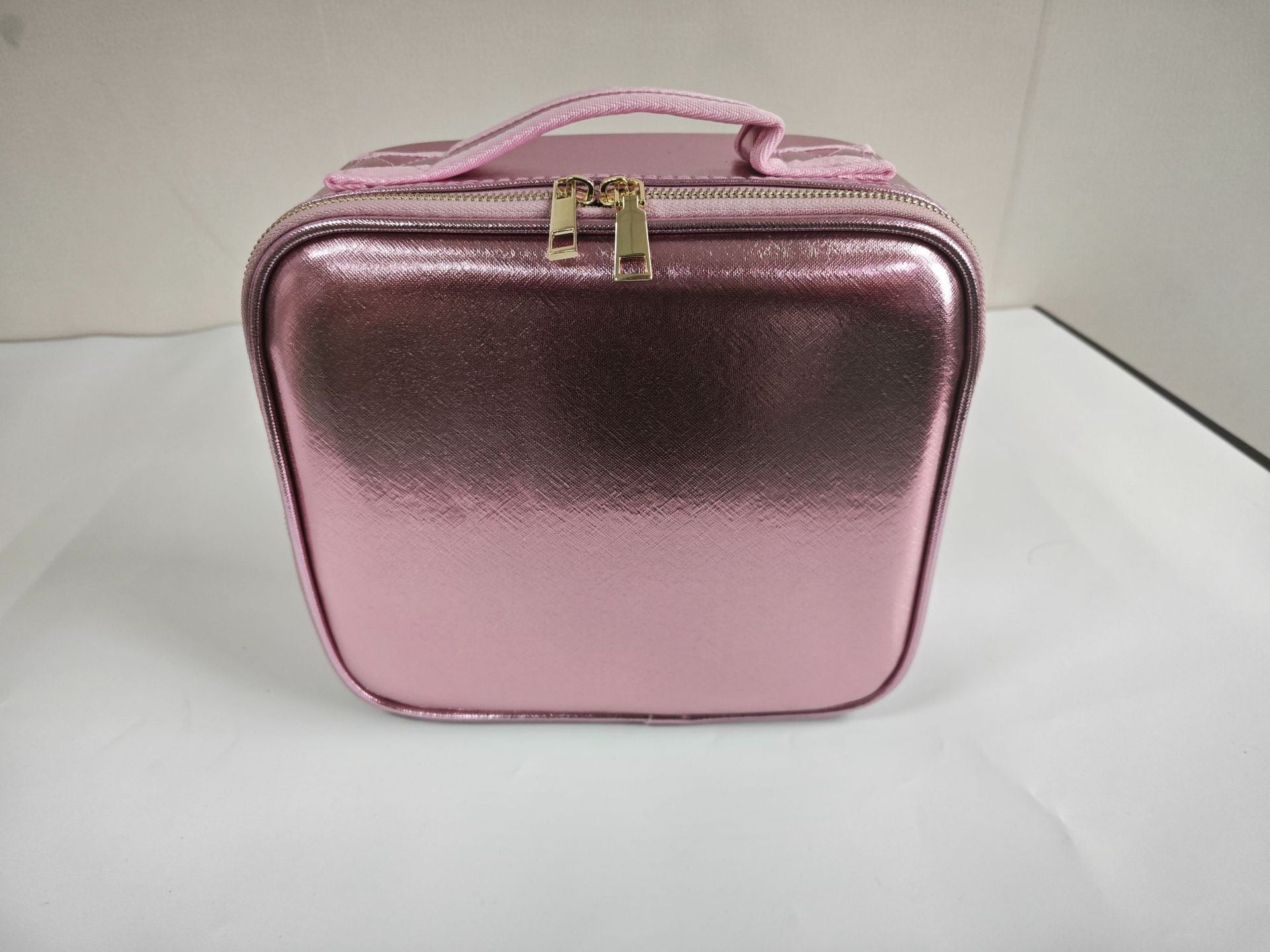 Large Capacity Cosmetic Case With LED Mirror High Sense Multifunctional Storage For Makeup Artist Cosmetic Bag