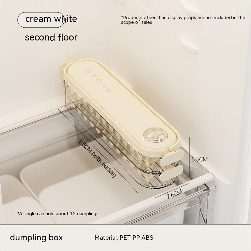 Gap Instant Dumpling Storage Box Refrigerator Household Food Grade