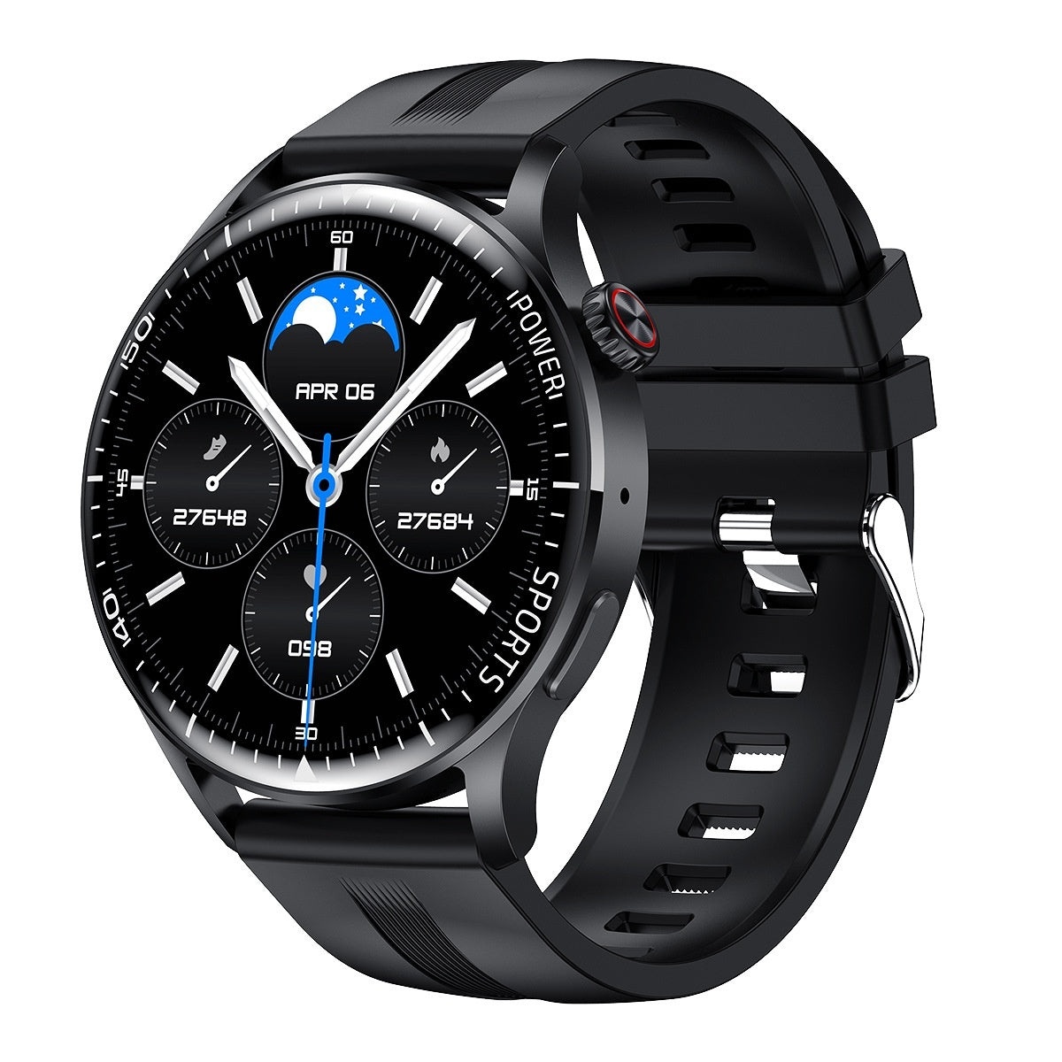 Smart Watch HD Large Screen Dynamic Heart Rate Blood Oxygen Monitoring Bluetooth