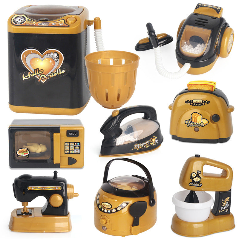 Mini Kitchen Set Girl Simulation Play House Appliance Toy